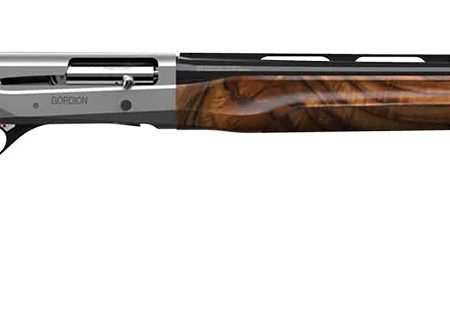 Retay USA GOR20GRYCON28 Gordion  Full Size 20 Gauge Semi-Auto 3" 4+1 28" Matte Black Vent Rib Barrel, Gray Cerakote Aluminum Receiver, Turkish Walnut Stock, Right Hand