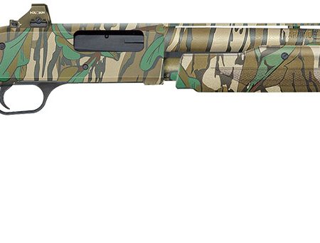 Mossberg 54684 500 Super Bantam Turkey 20 Gauge 5+1 3" 20", Mossy Oak Green Leaf, Optic Cut Rec, Synthetic Stock with Adj. Shims, XF Turkey Choke, Includes Holosun Red Dot