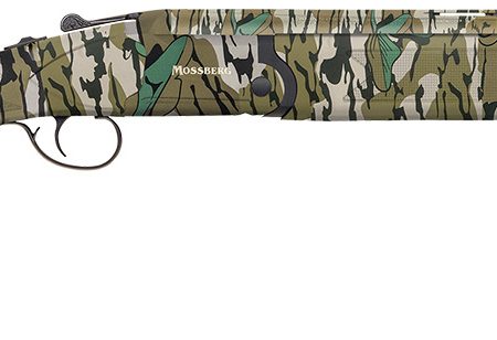 Mossberg 75486 Silver Reserve Eventide Turkey Over/Under 20 Gauge 3" 2rd 20", Mossy Oak Greenleaf, Synthetic Furniture, Fiber Optic Sight, Ext. Turkey Choke