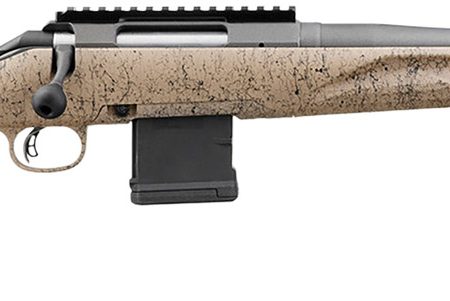 Ruger 46920 American II Ranch 300 Blackout 10+1 16.10" Cobalt Cerakote Spiral Fluted Threaded Barrel & Alloy Steel Receiver w/Picatinny Rail, Flat Dark Earth Splatter Adj LOP Synthetic Stock
