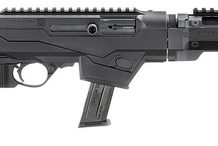 Ruger 19140 PC Carbine  9mm Luger 17+1 16.12" Threaded/Fluted Barrel, Black, Reversible Folding Stock, M-LOK Handguard, Optics Mount