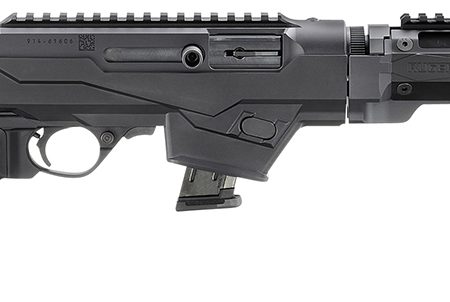 Ruger 19141 PC Carbine *State Compliant 9mm Luger 10+1 16.12" Threaded/Fluted Barrel, Black, Reversible Folding Stock, M-LOK Handguard, Optics Mount
