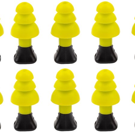 Allen 4122 Silicone Ear Plugs  26 dB Yellow 5 Pair