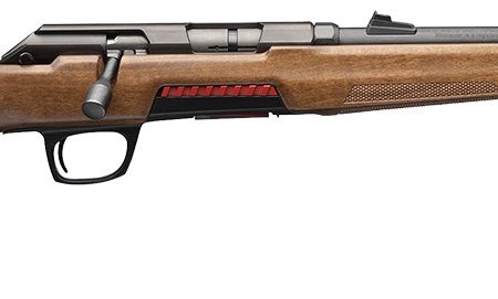 Winchester Repeating Arms 525213102 Xpert Sporter 22 LR 10+1 18" Matte Black Sporter Barrel, Black Steel Drilled & Tapped Receiver, Satin Hardwood Fixed Stock