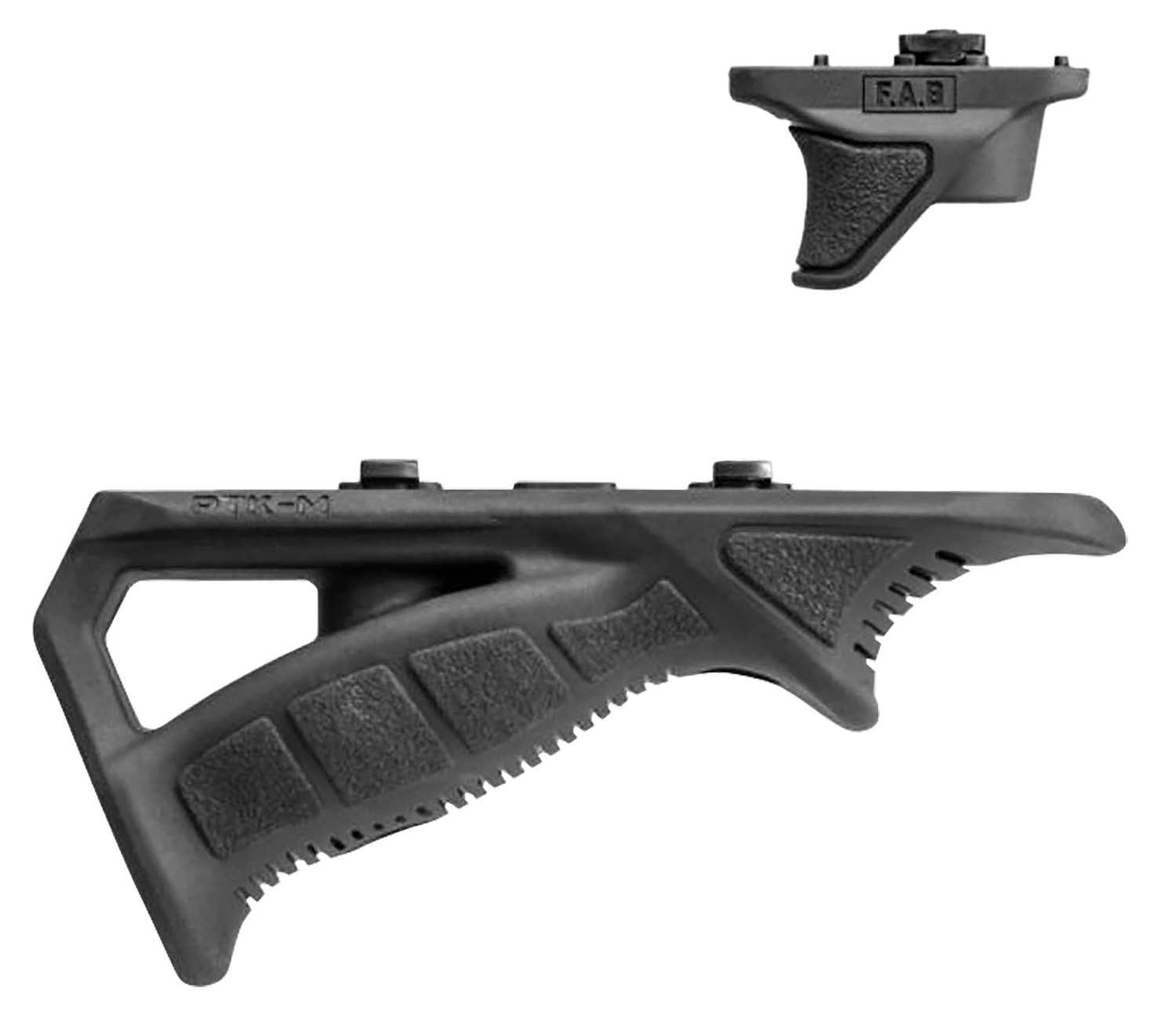 FAB Defense FXPTKMCB PTK-M Rubberized M-LOK Compatible Ergonomic Pointing Grip Combo Pack Black