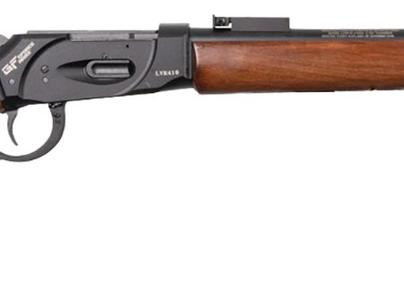 Gforce Arms GFLVR410S Saddlehorn  Lever 2.50" 9+1 24" Black Steel Barrel, Black Picatinny Rail Aluminum Receiver, Fixed Walnut Stock