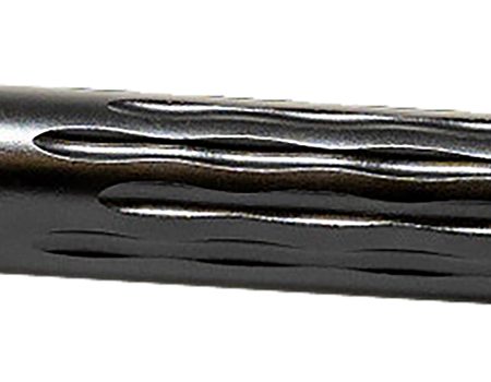 Faxon Firearms GB910N19LGQT Match Series 9mm Luger Compatible w/Glock 45/19 Gen2-5, Fluted Threaded Black Nitride Steel