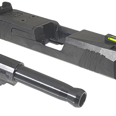 Ruger  Max-9 Slide Assembly Fits Ruger Max-9 9mm Luger, Black Optic Ready/Serrated Slide