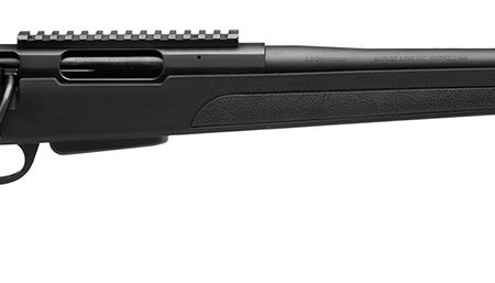 Stevens 18939 334  30-06 Springfield 3+1 22" Matte Black Target Crown Barrel, Drilled & Tapped w/Picatinny Rail Carbon Steel Receiver, Black Fixed Sporter Synthetic Stock