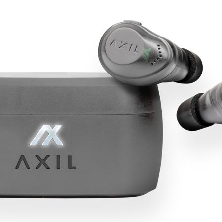 Axil LLC XCORDIGR XCOR Digital Tactical Earbuds 27-29 dB, In The Ear Black
