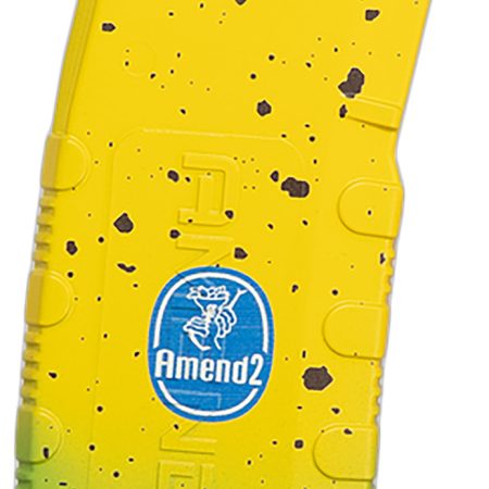 Amend2 556BANANA30 Banana MOD-2 5.56 NATO AR-15 30rd Yellow/Green