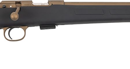 CZ-USA 02394 CZ 457 American 22 LR 5+1 20" Bronze Cerakote Steel Threaded Barrel, American Style Black Synthetic Stock