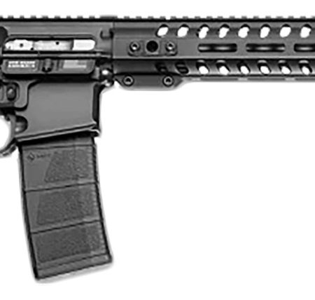 Patriot Ordnance Factory 02039 Renegade + 5.56x45mm NATO 30+1, 13.75" Steel Threaded Barrel, Black Aluminum Receiver