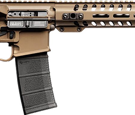 Patriot Ordnance Factory 02040 Renegade + 5.56x45mm NATO 30+1 13.75" Steel Threaded Barrel, Bronze Aluminum Receiver