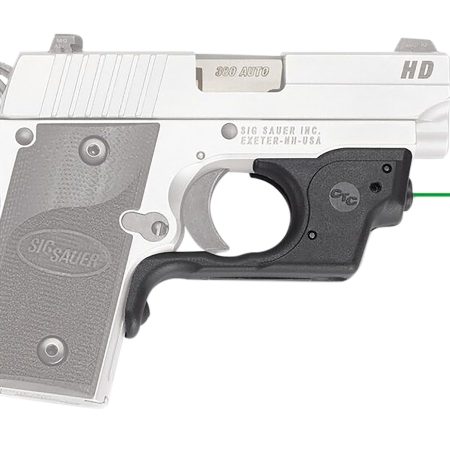 Crimson Trace 0147501 Laserguard Sig P238/P938, Green Laser Black Polymer