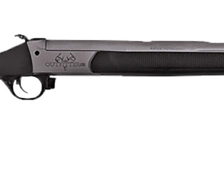 Traditions CR361130T Outfitter G3 360 Buckhammer 22" Tungsten Cerakote Chrome Lined Steel/ Target Crown Barrel, Tungsten Cerakote Drilled & Tapped Receiver, Adj Cheek Piece & LOP Black Synthetic Stock