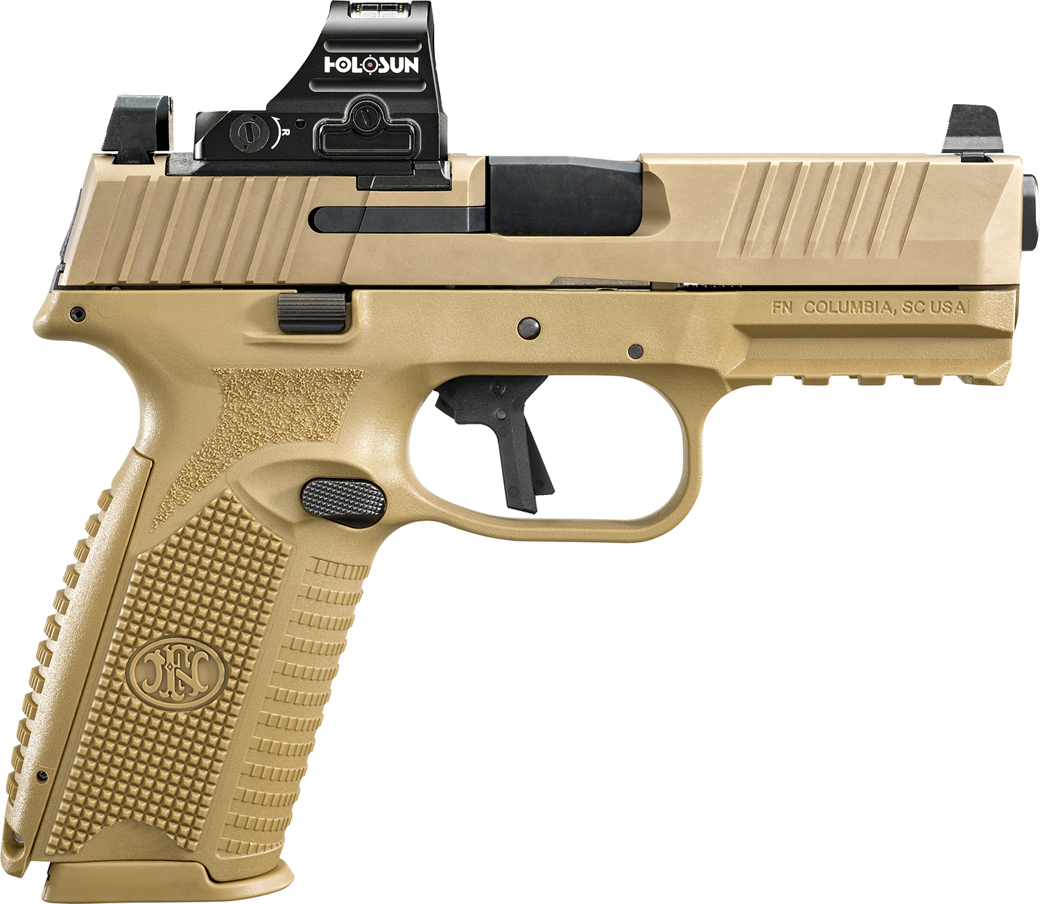 FN 66101910 510 MRD NMS HOL 10MM 2X15R FDE
