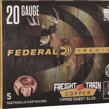 Federal P209FT Premium Freight Train 20Gauge 3" SlugShot 5 Per Box/10 Case