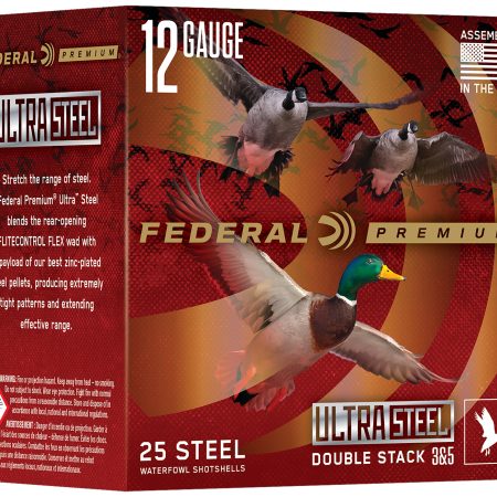 Federal PWUX1422 Premium 12Gauge 3" 1 1/4 oz 2 Shot 25 Per Box/10 Cs