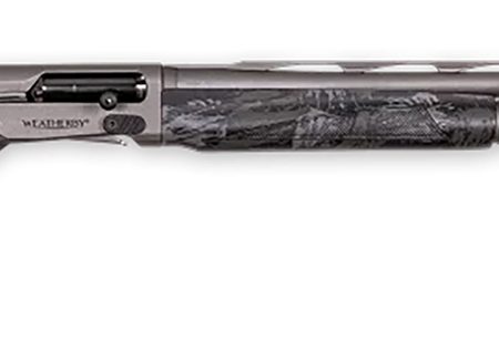 Weatherby XST1228MAG Sorix Full Size 12 Gauge Semi-Auto 3" 2+1 28" Gray Cerakote Vent Rib Barrel & Drilled & Tapped Steel Receiver, Storm Camo Synthetic Stock w/Adj Shim, Ambidextrous