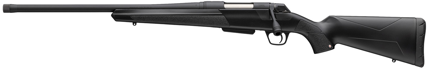 Winchester Repeating Arms 535783294 XPR SR Full Size 6.5 PRC 3+1 20" Black Perma-Cote Threaded Sporter Barrel & Drilled & Tapped Steel Receiver, Fixed Matte Black Synthetic Stock, Left Hand