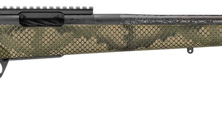 Proof Research 118450 Glacier TI 308 Win 4+1 20" Carbon Fiber Match Grade Threaded Barrel, Black Cerakote Titanium Receivern w/Picatinny Rail, Fixed PROOF Hunter TFDE Carbon Fiber Stock