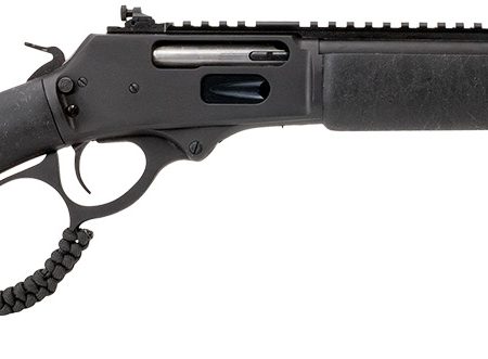 Rossi 954570161TB R95 Triple Black 45-70 Gov 5+1 16.50" Black Oxide Steel Barrel Picatinny Rail Fixed Wood Stock