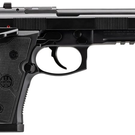 Beretta USA J92XFMSDA20 92GTS  9mm Luger 10+1 4.70" Black Inox Steel Barrel, Black Cerakote Optic Ready/Serrated Steel Slide + Aluminum Frame w/Beavertail & Picatinny Rail, Ambidextrous