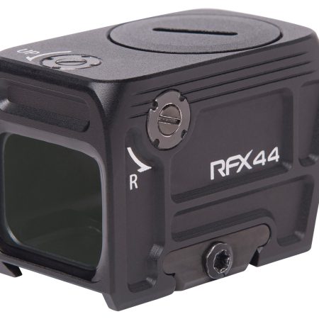 Viridian 9810110 RFX44  Black Anodized 1 x 21 mm  x 16.5 mm 5 MOA Green Dot ACRO/Shield RMSc Footprint