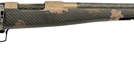 Fierce Firearms ROG65PRC22BRS Carbon Rogue  Full Size 6.5 PRC 3+1 22" Hand Lapped/Match Grade Threaded Barrel, Smoked Bronze Cerakote Steel Receiver, Sonora Ambush Camo Fierce Rogue Carbon Fiber Stock