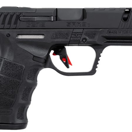 SAR USA SAR9CG3BL SAR9 C Gen3 Compact Frame 9mm Luger 15+1 4" Black Steel Barrel, Black Steel Optic Ready/Ported/Serrated Slide, Black Polymer Frame w/Picatinny Rail, Interchangeable Backstrap Grip