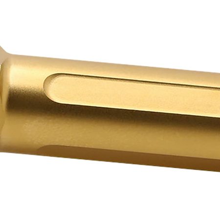 True Precision Inc TPSHCBXTG Springfield  9mm Luger 3.10" Threaded Gold TiN Stainless Steel, Fits Springfield Hellcat