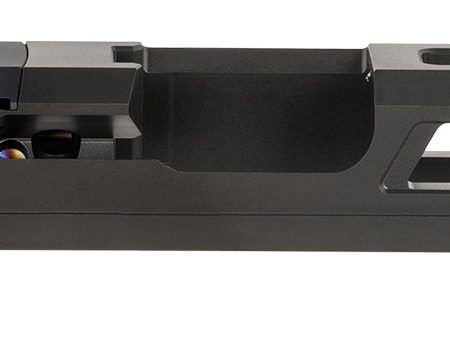 True Precision Inc TPG19SBCRMR Axiom Optic Cut Slide Fits Glock 19 Gen1-3 Black DLC Anodized 416R Stainless Steel
