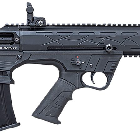 Citadel FRPS1218 Pup Scout  12 Gauge Semi-Auto 3" 5+1 18.50" Black Steel Barrel, Black Picatinny Rail Aluminum Receiver, Picatinny Handguard, Black Adj Cheek Riser Synthetic Stock