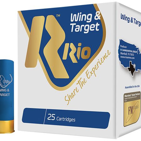 Rio Ammunition WT288 Wing & Target  12Gauge 2.75" 1oz 8Shot 25 Per Box/10 Case