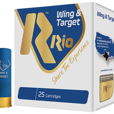 Rio Ammunition WT2875 Wing & Target  12Gauge 2.75" 1oz 7.5Shot 25 Per Box/10 Case