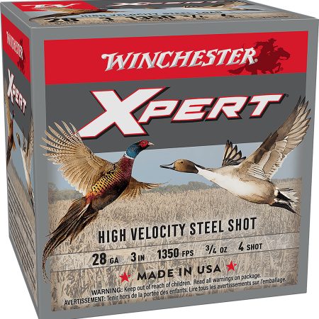 Winchester Ammo WEXP2834 Xpert High Velocity 28Gauge 3" 3/4oz 4Shot 25 Per Box/10 Case