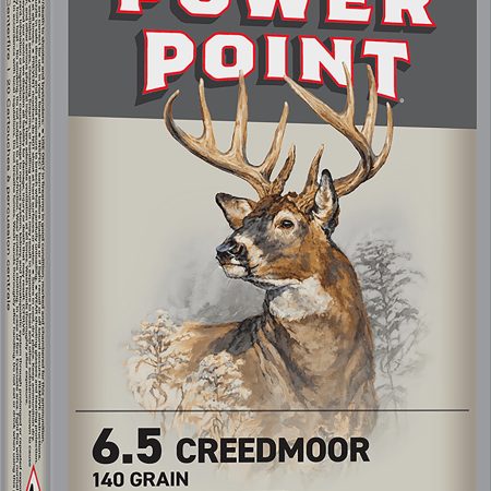 Winchester Ammo X652 Power-Point 6.5Creedmoor 140gr 20 Per Box/10 Case