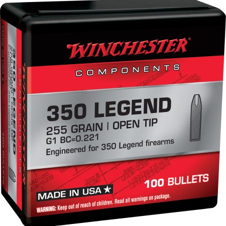 Winchester Ammo WB350L255X   350Legend 255gr Open Tip 100 Per Box/10 Case