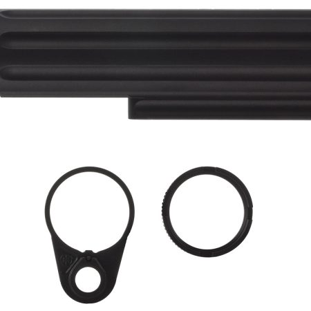 Primary Weapons EBT-RLCN-KIT Castle Nut  7075 T-6 Aluminum Black Anodized