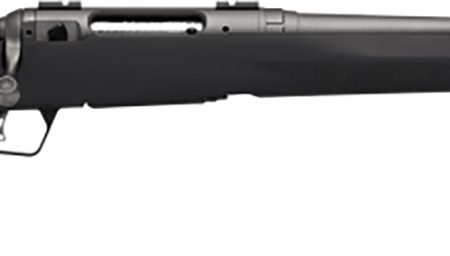 Savage Arms 58266 110 Trail Hunter Lite Full Size 223 Rem 4+1 20"  Fluted/Threaded Barrel, Drilled & Tapped Steel Receiver, Black Fixed Synthetic Stock