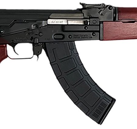 Zastava Arms Usa ZR7762UFSR ZPAPM70  7.62x39mm 30+1 16.30" Black Threaded Barrel, Black 1.5mm Bulged Trunnion Receiver, Serbian Red Wood Handguard, Black Wood Underfolding Stock, Serbian Red Wood Grip