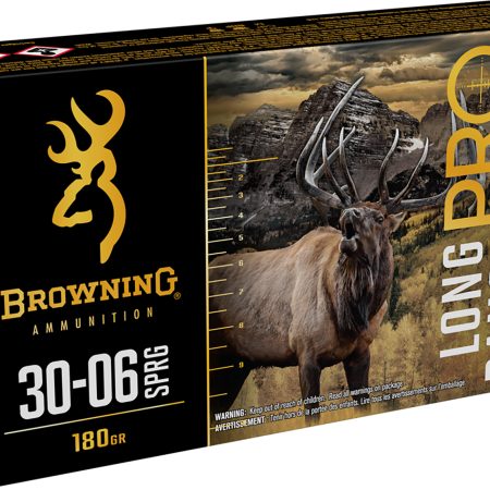 Browning Ammo B192530062 Long Range Pro  30-06Springfield 180gr 20 Per Box/10 Case