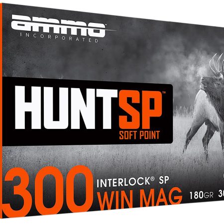 Ammo Inc 300WM10SPA20 Hunt  300Win 180gr Soft Point 20 Per Box/10 Case