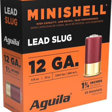 Aguila 1CHB1386 Minishell 12Gauge 1.75" 7/8oz 25 Per Box/10 Case