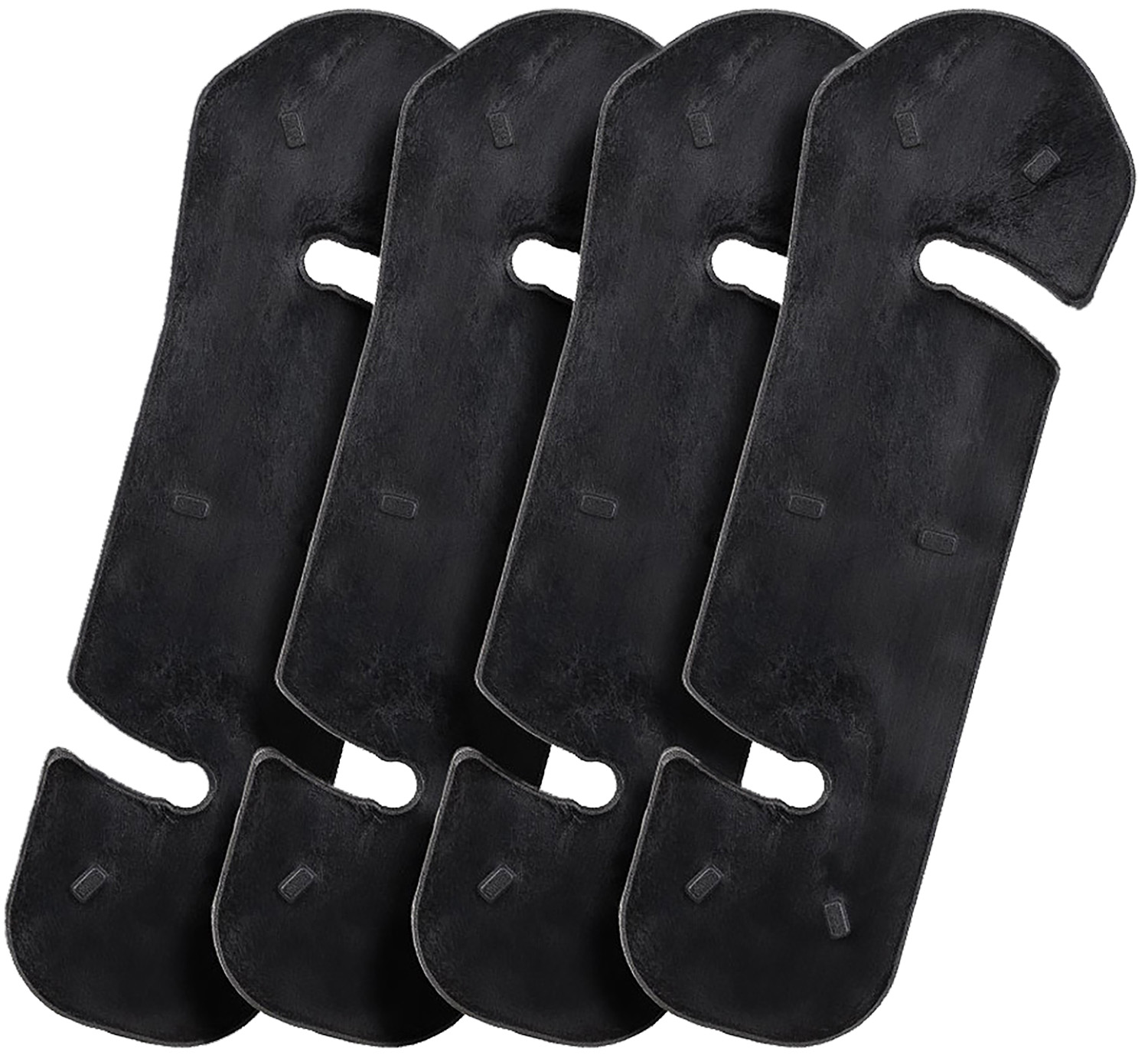 Mdt Sporting Goods Inc 104185BLK Buttstock Spacer Kit Black 4 Pack