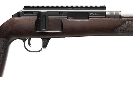 Hammerli Arms 5800100 Force B1  Sports South Exclusive 22 LR 10+1 16.10" Black Threaded Barrel, Black Receiver w/Picatinny Rail, Classic Brown Adjustable Wood Stock