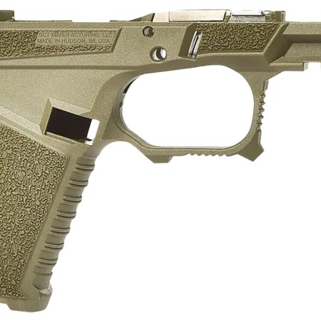 Sct Manufacturing 0225000100IB Compact Compatible w/ Gen3 19/23/32 OD Green Polymer Frame Aggressive Texture Grip Includes Locking Block