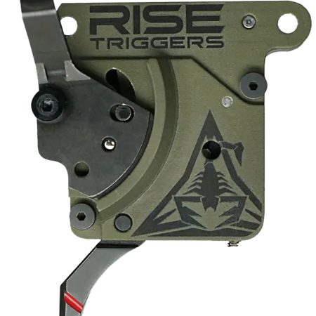 Rise Armament RA740BC Reliant Trigger Black/Green Curved