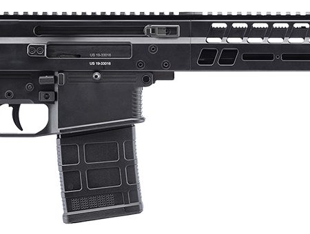 B&T Firearms BT361663RIFLE APC PRO DMR 308 Win 25+1 18.90" Fluted Barrel, Black, Adjustable Folding Stock, Polymer Grip, Flash Hider